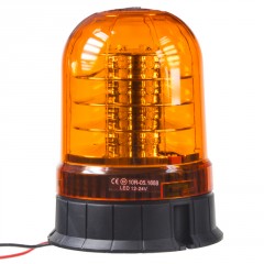 LED maják, 12-24V, 24x3W oranžový, ECE R65