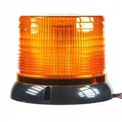 LED maják, 12-24V, oranžový, homologace