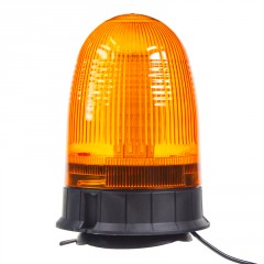 x LED maják, 12-24V, oranžový magnet, 80x SMD5050, ECE R10
