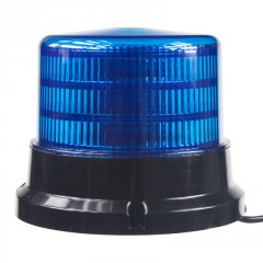 PROFI LED maják 12-24V 36x0,5W modrý magnet ECE R65 167x132mm