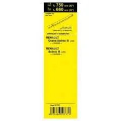 Stěrače FLAT SET (BOLT) 750+660mm