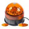 LED maják, 12-24V, 12x3W, oranžový magnet, ECE R65