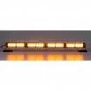 LED světelná alej, 24x 1W LED, oranžová 645mm, ECE R10