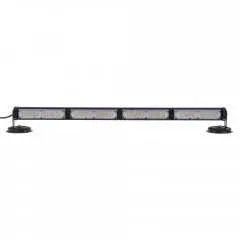 LED světelná alej, 24x 1W LED, oranžová 645mm, ECE R10