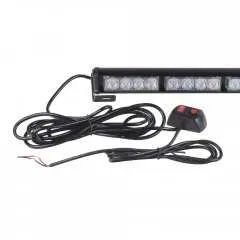 LED světelná alej, 20x LED 3W, modrá 580mm, ECE R10 R65
