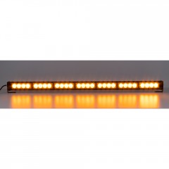 LED světelná alej, 28x LED 3W, oranžová 800mm, ECE R10 R65