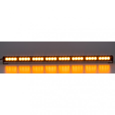 LED světelná alej, 32x 3W LED, oranžová s displejem 910mm, R10 R65