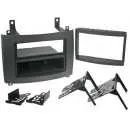 2DIN/1DIN redukce pro Cadillac CTS 2003-06, SRX 2004-07 šedý
