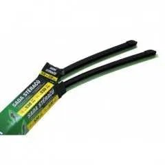 Stěrače FLAT SET 530+530mm GREEN FAB II