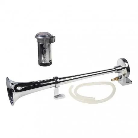 Singl-fanfára 450mm, 12V stálý tón s kompresorem Singl-fanfára 450mm, 12V stálý tón s kompresorem