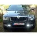 LED světla pro denní svícení Škoda Octavia 2004-08, ECE