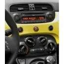2DIN redukce pro Fiat 500 10/2007- černá matná