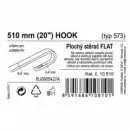 Stěrač FLAT BULK (HOOK) 20"/510mm