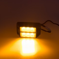 PREDATOR dual 6x1W LED, 12-24V, oranžový, ECE R10 R65