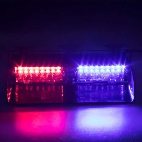PREDATOR LED vnitřní, 16x LED 3W, 12V, modro-červený PREDATOR LED vnitřní, 16x LED 3W, 12V, modro-červený