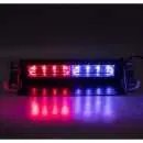PREDATOR LED vnitřní, 8x LED 3W, 12V, modro-červený