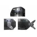 LED rampa 1149mm, modrá, 12-24V, homologace ECE R65