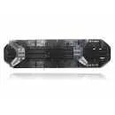 LED rampa 1149mm, modrá, 12-24V, homologace ECE R65