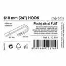 Stěrač FLAT BULK (HOOK) 24"/610mm