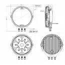 LED světlo ECE R112/R7/R10