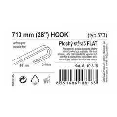 Stěrač FLAT BULK (HOOK) 28"/710mm