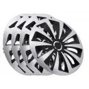 Kryty kol 15" FOX RING SILVER/BLACK (sada 4 ks)