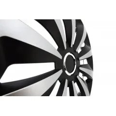 Kryty kol 15" FOX RING SILVER/BLACK (sada 4 ks)