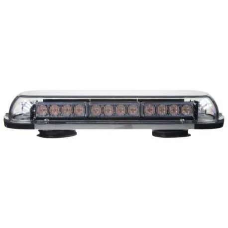 Rampa oranžová, 32LEDx1W, magnet, 12-24V, 440mm, ECE R10