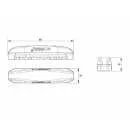 PROFI výstražné LED světlo vnější, 12-24V, ECE R65 PROFI výstražné LED světlo vnější, 12-24V, ECE R65