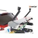 Nosič lyží TowCar Aneto - 4 páry lyží, na tažné zařízení