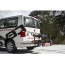 Nosič lyží TowCar Aneto - 4 páry lyží, na tažné zařízení