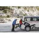 Nosič lyží TowCar Aneto - 4 páry lyží, na tažné zařízení