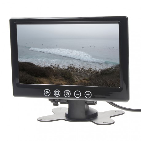 LCD monitor 7palců černý na palubní desku