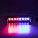 PREDATOR LED vnitřní, 8x3W, 12-24V, červeno-modrý, 240mm, CE