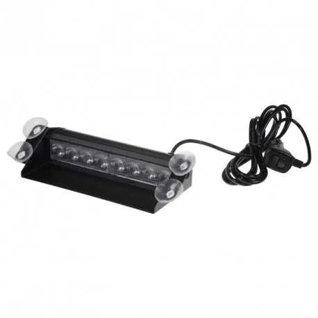 PREDATOR LED vnitřní, 8x3W, 12-24V, červeno-modrý, 240mm, CE