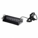 PREDATOR LED vnitřní, 8x3W, 12-24V, červeno-modrý, 240mm, CE