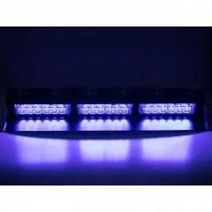 PREDATOR LED vnitřní, 18x3W, 12-24V, modrý, 490mm, CE