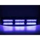 PREDATOR LED vnitřní, 18x3W, 12-24V, modrý, 490mm, CE