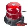 Zábleskový maják, 12-24V, červený magnet, ECE R10