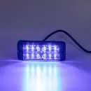 LINEAR LED dual 12x5W LED, 12-24V, modrý, ECE R65