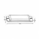 LINEAR LED dual 12x5W LED, 12-24V, modrý, ECE R65
