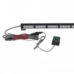 LED světelná alej, 32x 3W LED, oranžová s displejem 910mm, R10 R65