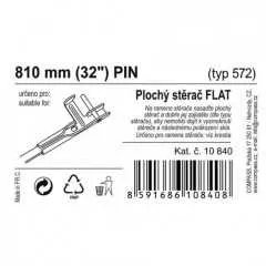 Stěrač FLAT BULK (PIN) 32"/810mm