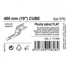 Stěrač FLAT BULK (CUBE) 19"/480mm