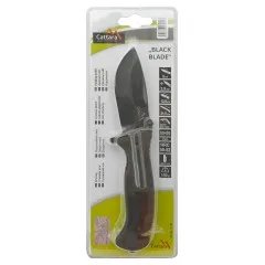 Nůž zavírací BLACK BLADE s pojistkou 21,7cm