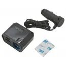 Adaptér s kabelem 12V + 2x USB 2400mA SELECT