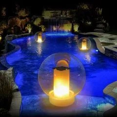 LED osvětlení FLAME solární WATERPROOF