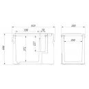 Chladící box SILVER FROST kompresor 35l 230/24/12V -20°C APP
