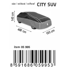 Ochranná plachta proti kroupám PREMIUM CITY SUV 460x185x145cm