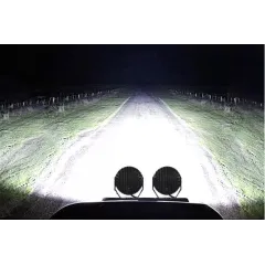 LED světlo kulaté s pozičním světlem, 14x5W, ECE R10, R148, R149